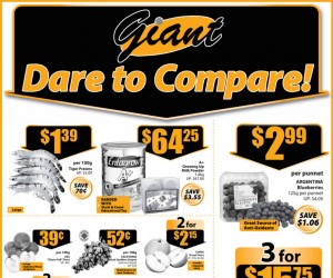 giant dare to compare Supermarket promotions