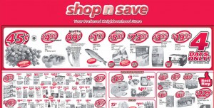 shop n save weekly Supermarket promotions