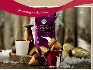 Starbucks christmas gift promotions 