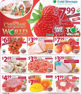 cold storage fruits supermarket promotions
