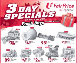 fairprice 3 days supermarket promotions 