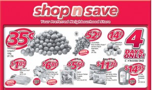 shop n save weekly supermarket promotions 