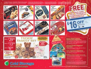 Cold storage christmas supermarket promotions