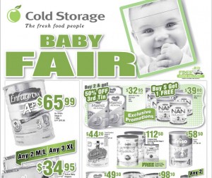 Cold storage baby supermarket promotions 