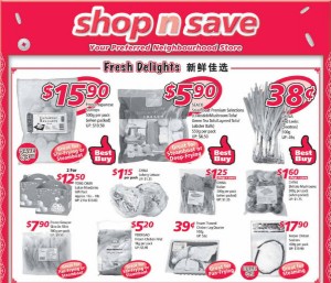 Shop n save fresh delights supermarket promotions