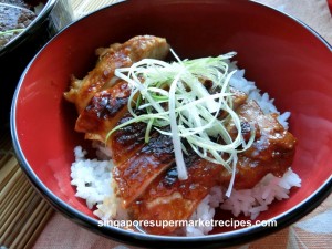 Teriyaki Chicken Rice Bowl Recipes with Daiso Sukiyaki Sauce