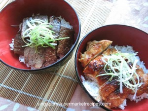 BBQ Japanese Beef Rice Bowl Recipes