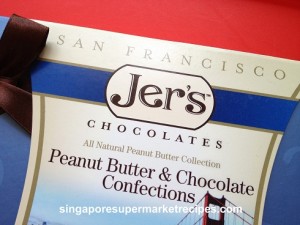 JER'S SAN FRANCISCO PEANUT BUTTER & CHOCOLATE CONFECTIONS