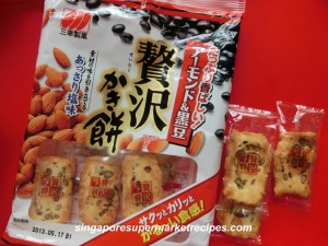 Almond & Bean Rice Cracker Review