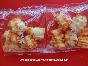 Sea Urchin Rice Crackers