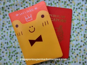 Daiso Kids Passport Cover