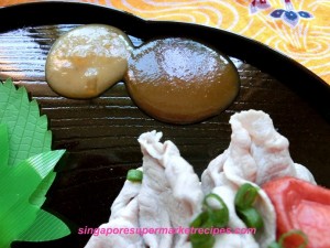 Japanese Miso Dip and Dressing