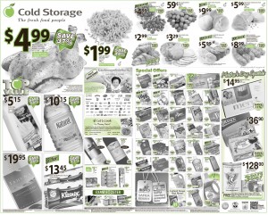 cold storage supermarket promotions