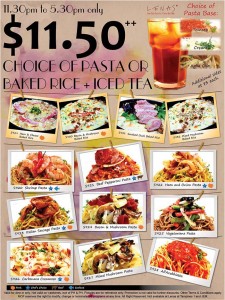 lenas lunch dining promotions