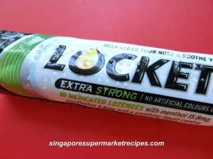 Lockets medicated lozenges from UK