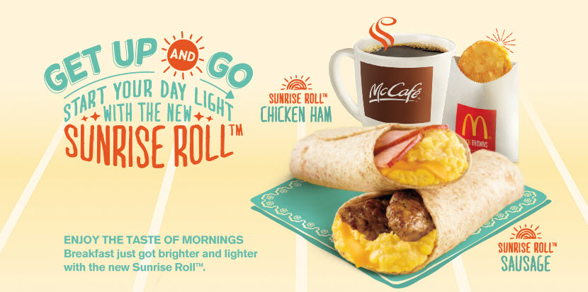 MCDONALDS NEW BREAKFAST IN TOWN – WRAP YOUR WAY TO A GREAT MORNING