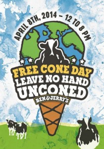 ben & jerry's free cone day 2014