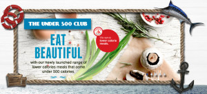 fish & Co under 500 club menu - 1