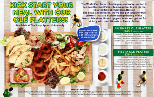 soup spoon world cup platter promotions